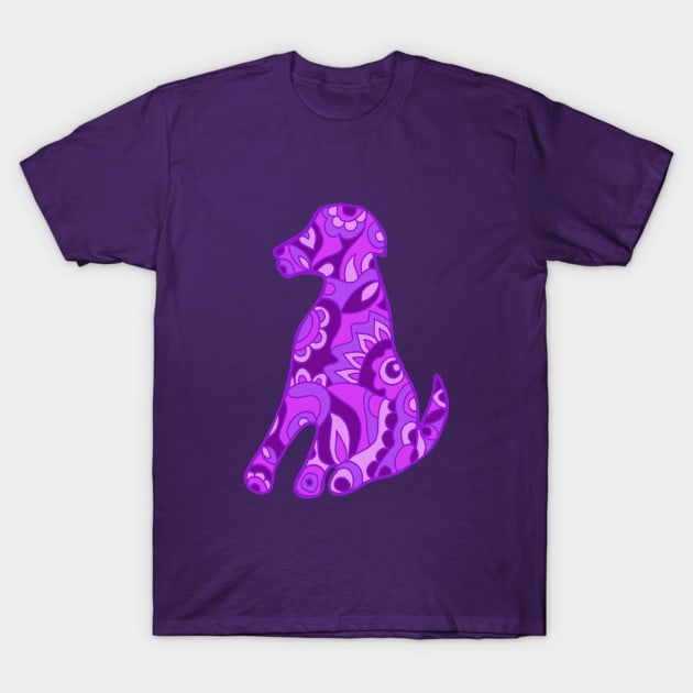 Purple Pooch T-Shirt by TimeTravellers